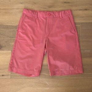 Vineyard Vines Boys' Stretch Breaker Shorts Performance Shorts 14 Nantucket Red